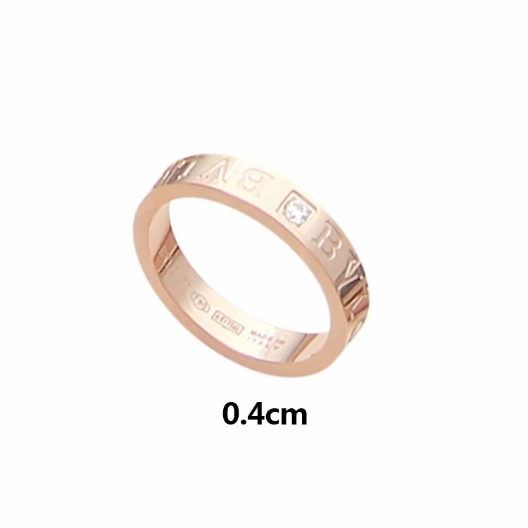 BR14  New Fashion Titanium steel Hollow out  ring for Women jewelry Couples Anel Cubic Zirconia Wedding Bands gift 4 color