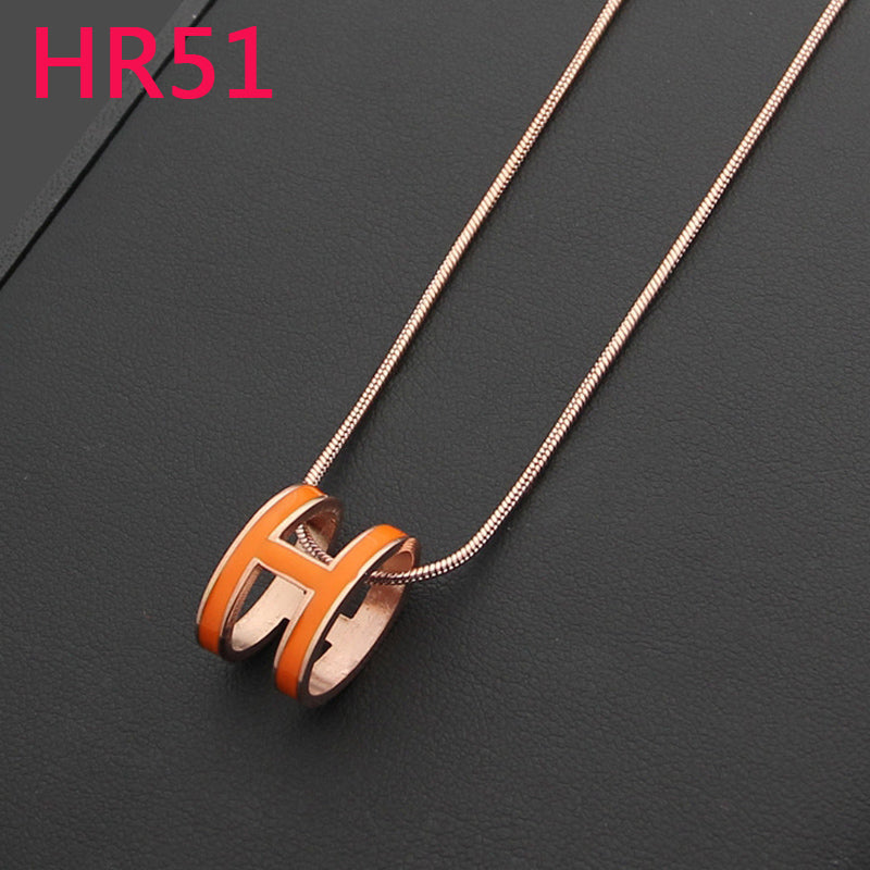 HR51 Hot sale new arrive fashion Necklace for woman jewelry gift to  about 45cm long