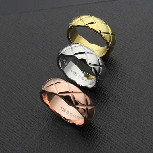 CRR24 Titanium steel Hot sale fashion Rings for woman man size jewelry  for woman gift