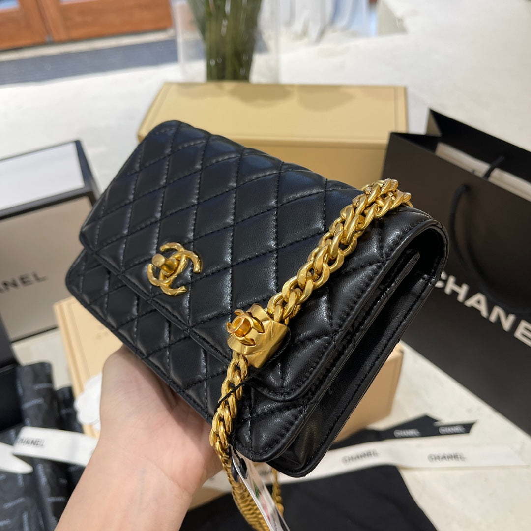 CEM55 New arrive fashion black color bag for woman beautiful gift to choose gift size to choose 19*5*12cm