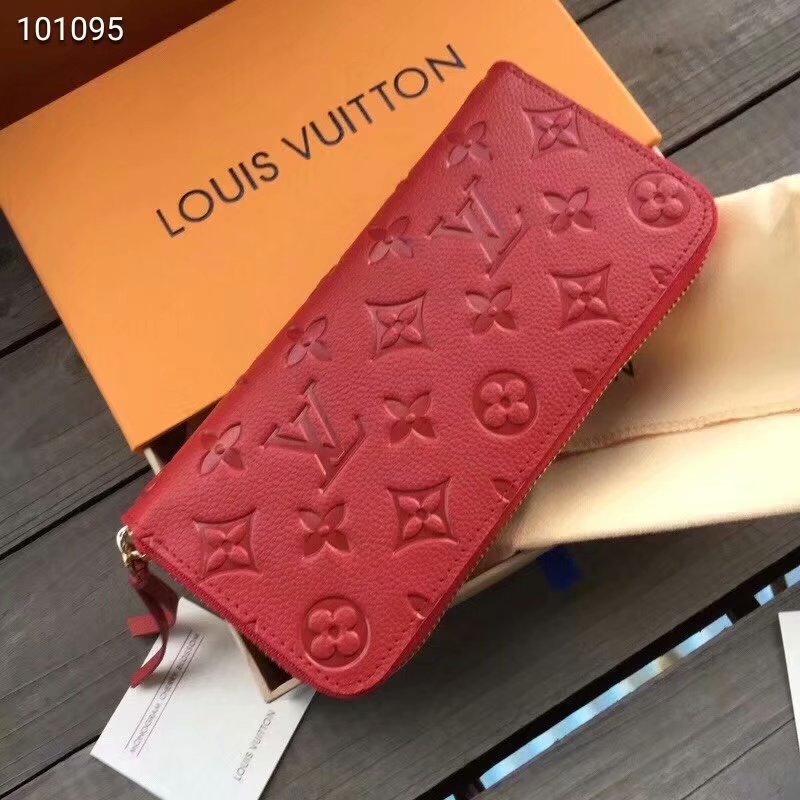 LW14 4 color  Hot sale fashion Genuine Leather wallet for woman and men gift