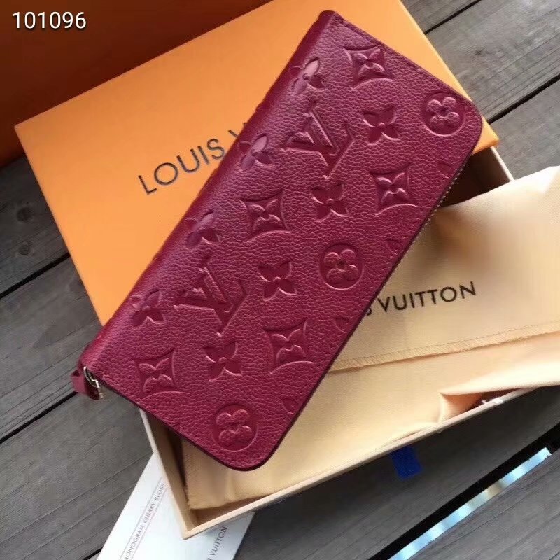 LW14 4 color  Hot sale fashion Genuine Leather wallet for woman and men gift