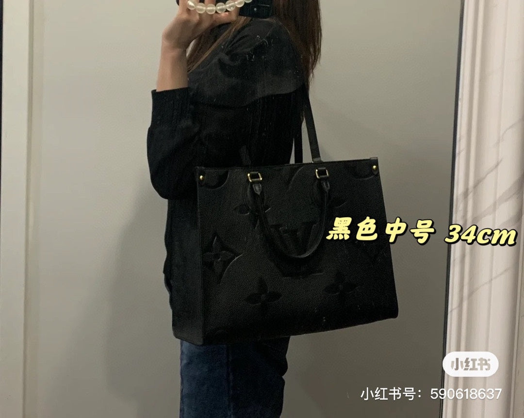 LEM86 New arrive fashion black bag for woman beautiful gift to choose gift 3 size to choose