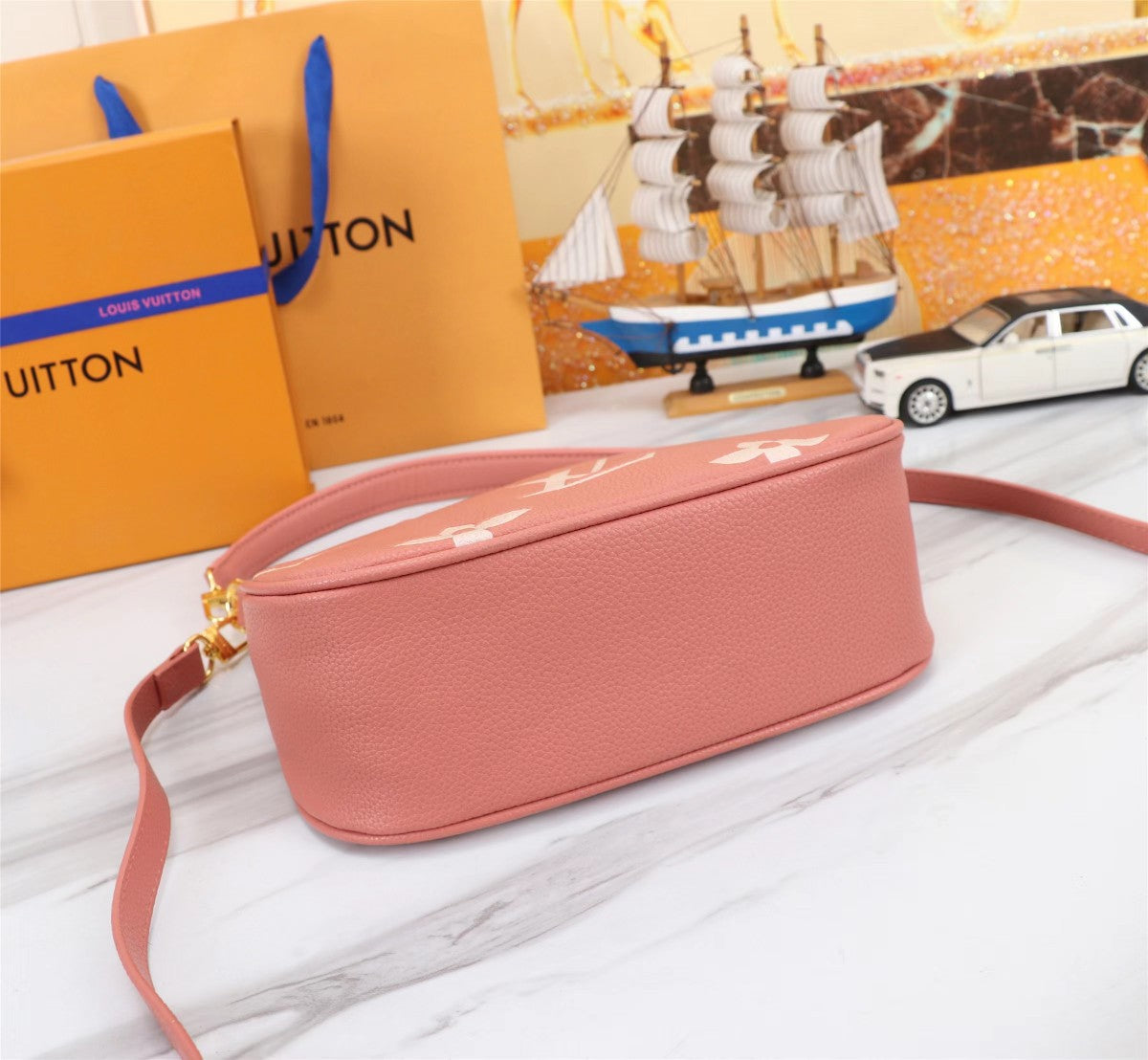 LEM102  New arrive fashion pink color  bag for woman beautiful gift to choose gift size to choose 25cm