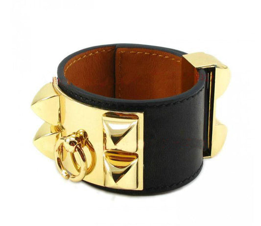 HB18 38MM wide Hot sale new arrive Genuine Leather fashion bracelet&bangle for woman jewelry gift about  22CM long