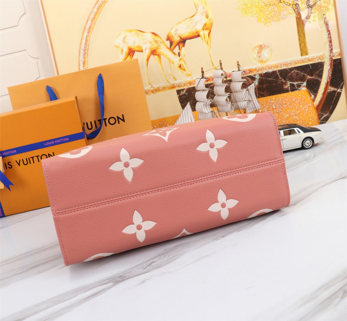 LEM99 New arrive fashion pink color  bag for woman beautiful gift to choose gift size to choose 34cm