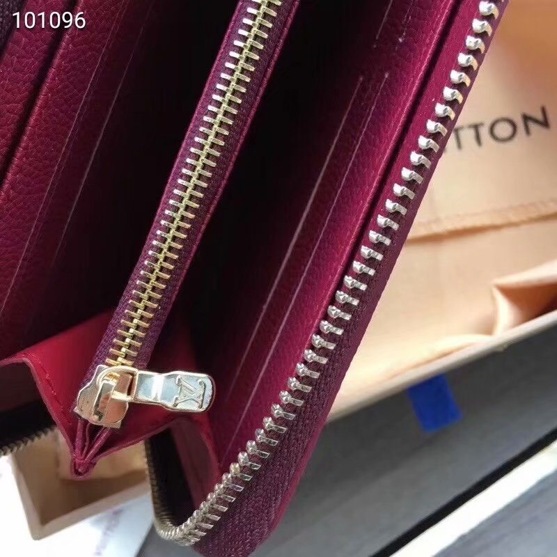 LW14 4 color  Hot sale fashion Genuine Leather wallet for woman and men gift