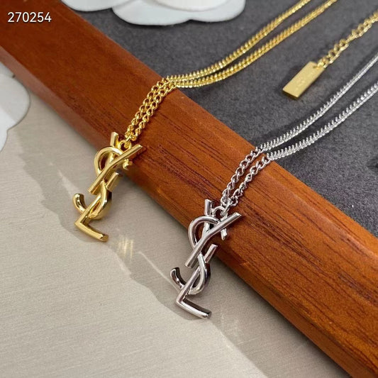 SYEM02 new arrive Hot sale fashion gold color necklacefor woman size jewelry  for woman gift