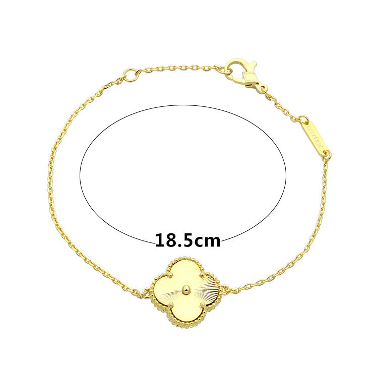 FY53  New Fashion Titanium steel silver and gold color  bracelets for Women Charm  bangle Couples gift