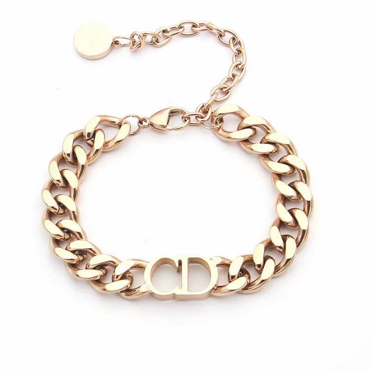 DB22 Titanium steel Hot sale fashion  long braclet for woman Men size jewelry for woman gift