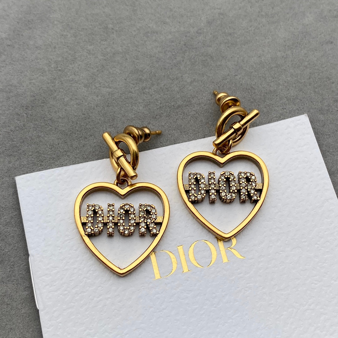 DEM35  New arrive fashion gold color earring  for woman jewelry beautiful jewelry to choose gift