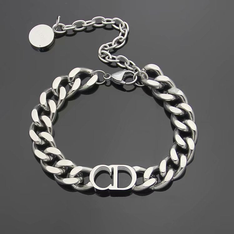 DB22 Titanium steel Hot sale fashion  long braclet for woman Men size jewelry for woman gift